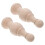 2Pcs Träspetsar Ohyvlade: Sängstolpar Trappspetsar – 14,5X5 Cm 1
