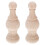 2Pcs Träspetsar Ohyvlade: Sängstolpar Trappspetsar – 14,5X5 Cm 10