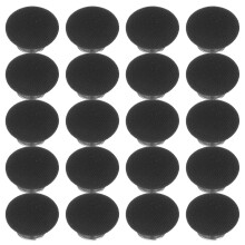 30Pcs 19 Mm Baseballmössors Översta Knappar Tygklädda Med Metallfot