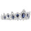 Bridal Tiara Barock Hochzeit Haarschmuck Für 1