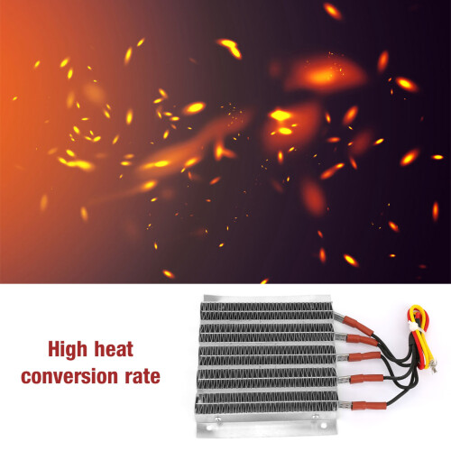 1000W Constant Temperature PTC Heater with Ripple Plate - 48V 2