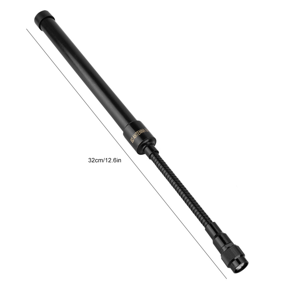 Stable Signal Tnc Gooseneck Handheld Radio Antenna 32Cm Length 7891363393259