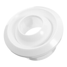 Soffit Ventilationshylsa: Justerbar ABS Sfärisk Munstycke För HVAC 6"