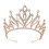1 Styk Beautiful Bride Tiara Huvudprydnad Elegant Accessoar 1