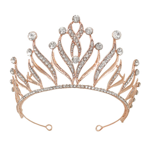 1 Styk Beautiful Bride Tiara Huvudprydnad Elegant Accessoar
