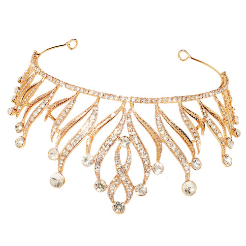 1 Styk Beautiful Bride Tiara Huvudprydnad Elegant Accessoar 1