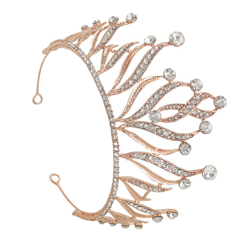 1 Styk Beautiful Bride Tiara Huvudprydnad Elegant Accessoar 2