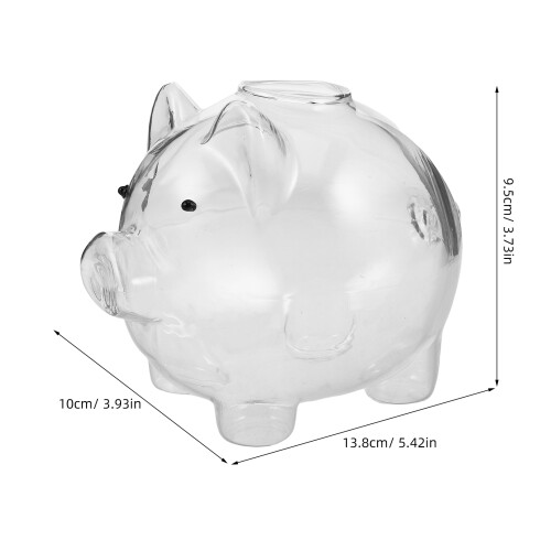 Dekorativt Piggformad Kopp Klar För Te Öl 1