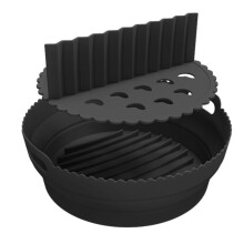 Antihaftbeschichtete und leicht zu reinigende Silikon-Backmatte für Heißluftfritteuse, Backofen und Mikrowelle, hitzebeständiges und langlebiges