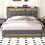5ft King Upholstered Bed with Hydraulic Storage 3
