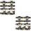 18 Pcs Paper Graduation Hats DIY Party Decor 8