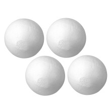 4St Stevige Foam Bollen Voor Bruiloft Decoratie En Knutselwerk