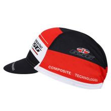 Outdoor Breathable Bike Cycling Sunhat Black Red 26x16cm