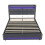 5ft King Upholstered Bed with Hydraulic Storage 8