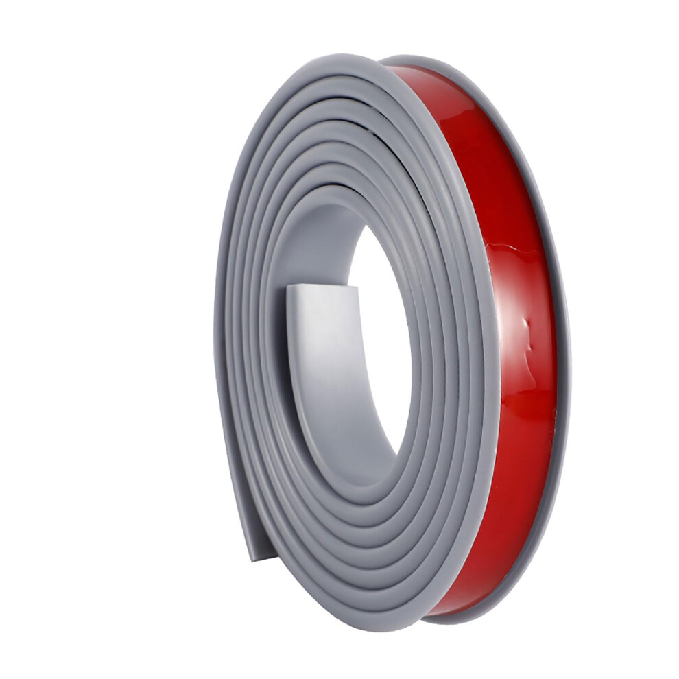 Edge Banding For Furniture Ushaped, 1.6 Cm Wide, Grey, 10 M Length, Waterproof Adhesive Tape, Cabinet Corner Protectors, One Color 9067246996161