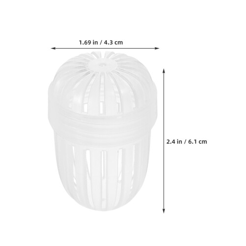 20Pcs Transparent Teinfusor Boll Filter För Tekanna Mugg Kopp 1