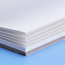 12-Blatt doppelseitiges Aquarellpapier-Block Bleistifte