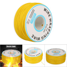 Gelbe Kupferlitze 30AWG 0.25mm Kern für elektrische & Hobby-Anwendungen