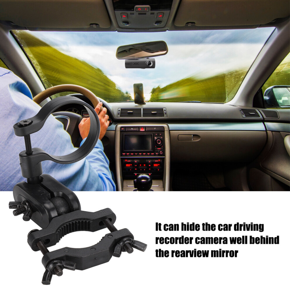 Rearview Mirror Camera Support Kit 360 Rotation Driving Recorder Bracket 4161363396004