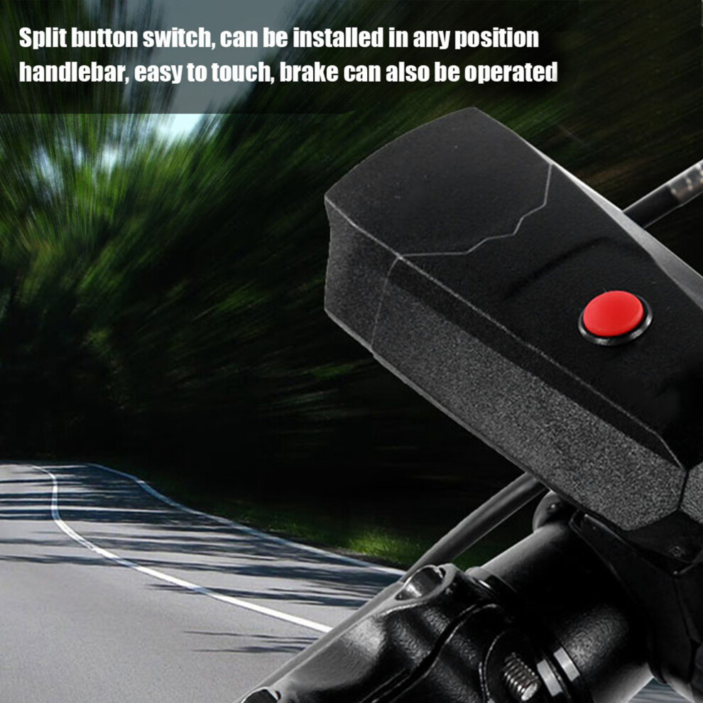 Electronic Handlebar Ring Bell Alarm Horn For Bike Cycling Loud Sound 4901363392107