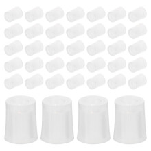 60Pcs Påfyllbar Parfymdoseringadapter Transparent Plast Sprayflaska