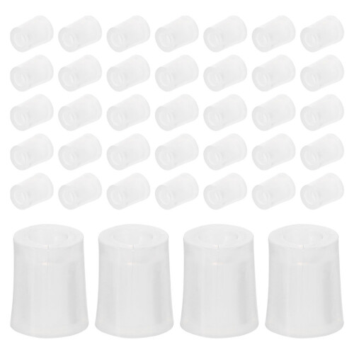 60Pcs Påfyllbar Parfymdoseringadapter Transparent Plast Sprayflaska