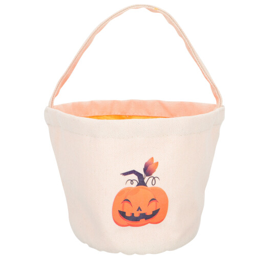Halloween Süßigkeitenkorb Stoffkorb Mit Griff 1