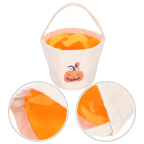 Halloween Süßigkeitenkorb Stoffkorb Mit Griff 2