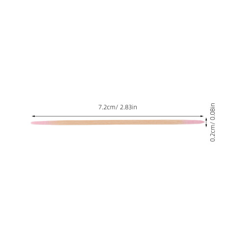 1500 St Spetsade Cotton Swabs Dubbeländade För Microblading, 2
