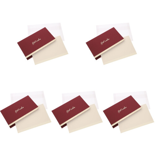 5Pcs Bröllopslöfte Kort Svärighetshandlingar Talhandkort 1