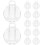 12Pcs Round Mini Suitcase Candy Boxes Lightweight Ps Gift Containers 3