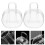 12Pcs Round Mini Suitcase Candy Boxes Lightweight Ps Gift Containers 6