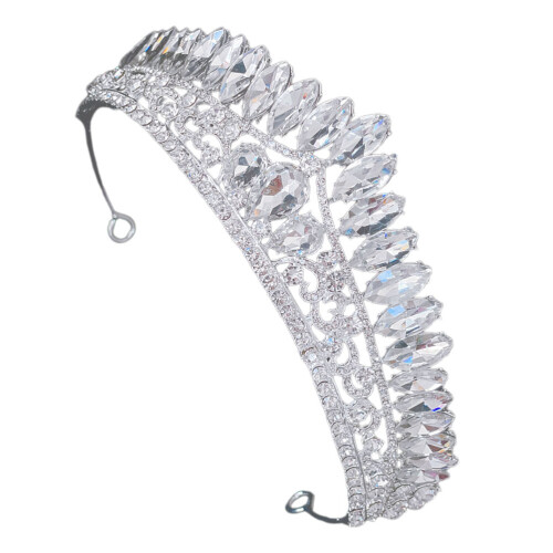 Bridal Tiara Huvudband Bröllopskrön