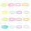 36Pcs Ljus I Mörkret Silikonarmband För Barn Elastiska 1