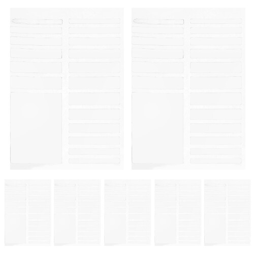 8Pcs Ringstorleksjusterare Kit Avståndshållare Ringvakt