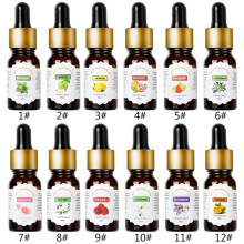 10 Ml Aromaterapi Vattenlöslig Med Dropprör Citron