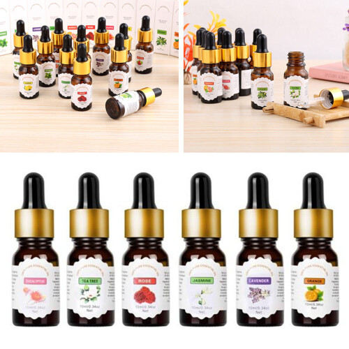 10 Ml Aromaterapi Vattenlöslig Med Dropprör Citron 1