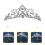 Alloy Rhinestone Huvudprydnad Elegant 5