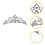 Alloy Rhinestone Huvudprydnad Elegant 7