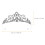 Alloy Rhinestone Huvudprydnad Elegant 10