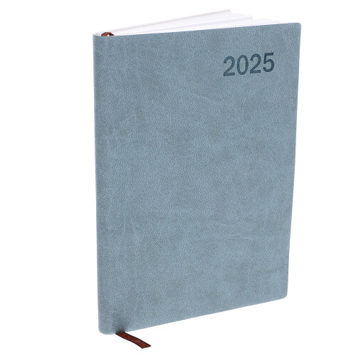 Blå Planner Organizer I Papper PU, Praktisk Skrivbok