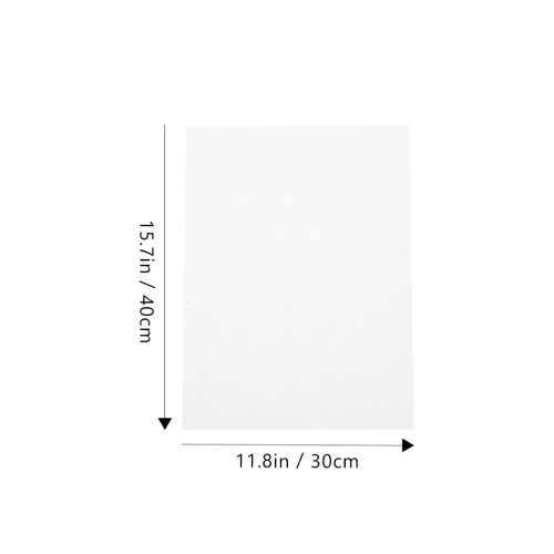 60 Pcs Bläddpresseringspapper, Absorberande Underlagspapper 30X40 Cm 1
