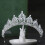 Krönemarkör Hårband Huvudprydnad (Silver Hg101) 5