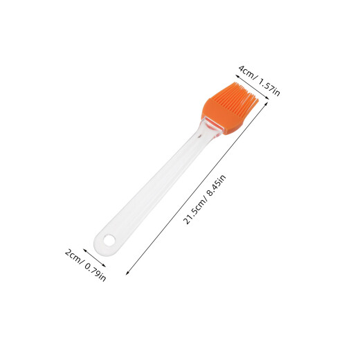 5St Silicone Pensel Transparent Handtag 1