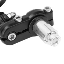 2 Stück Elektrische Lenkerendkappen Rund Rückspiegel Weiße Spiegel