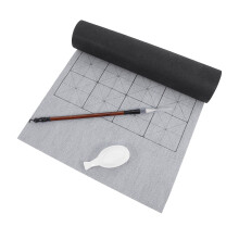 1 Set Kinesisk Kalligrafipenna Med Återanvändbar Skrivduk