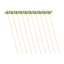 10Pcs Rattanpinnar Rördiffusor Aromoljediffusor