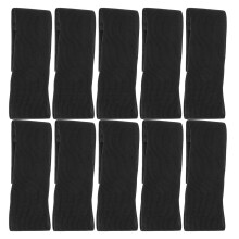 11Pcs Begravningsarmband: Justerbart Polyester Elastiskt Band