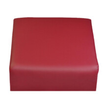 Meditation Bench PU Leather Prayer Kneeler Knee Cushion Studio And Office Use No Print Lotus
