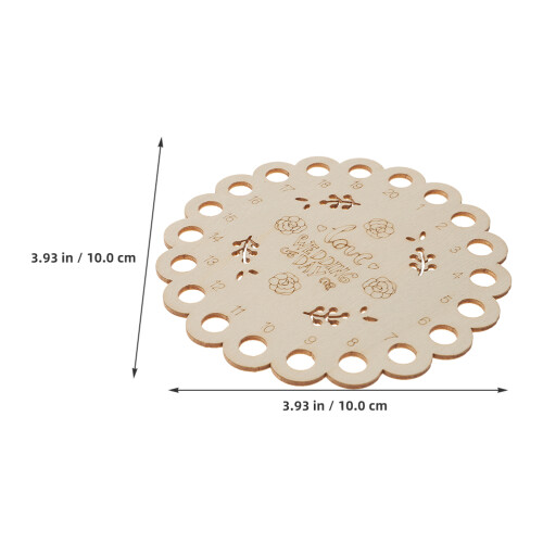 10Pcs Trådorganizer: Rund 10 Cm Med 20 Hål För 2